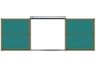 推拉升降銀幕式活動黑板